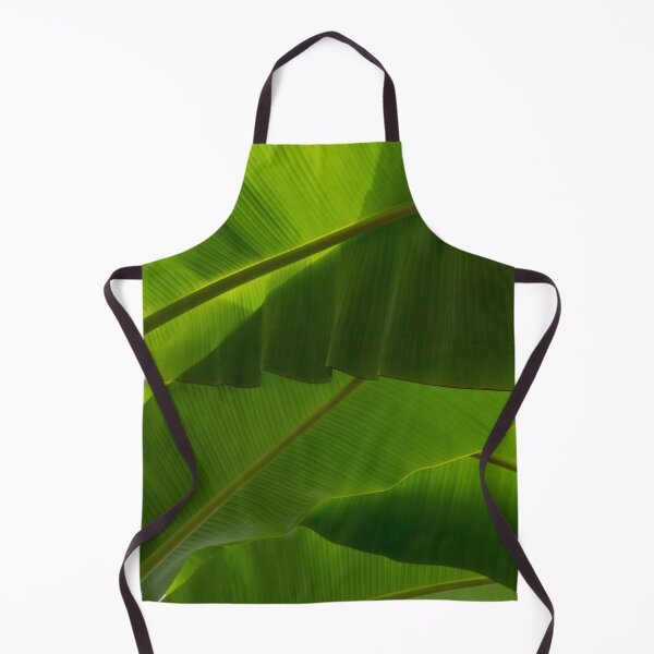 Item preview, Biophilic Green Tropics - Huge Banana Leaves - a Horizontal View designed and sold by Georgia Mizuleva.