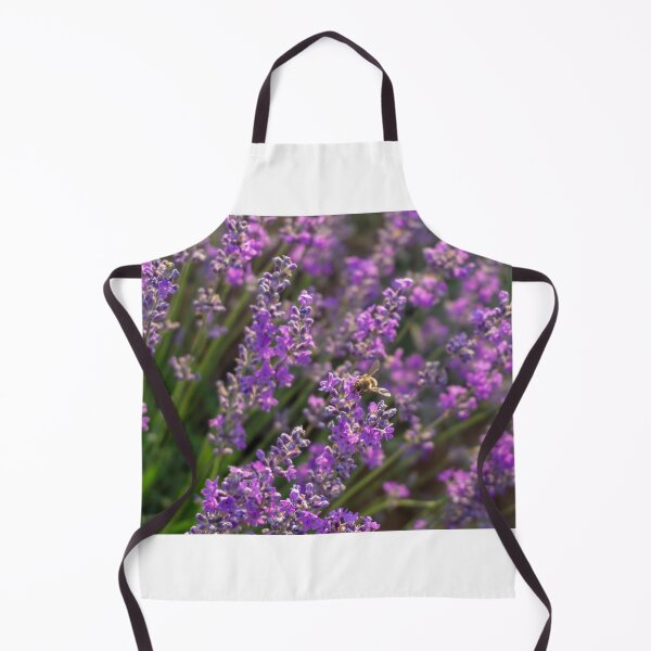 Item preview, Honey bee working in a lavender field designed and sold by S-Yaneva.