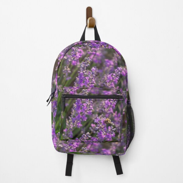 Item preview, Honey bee working in a lavender field designed and sold by S-Yaneva.