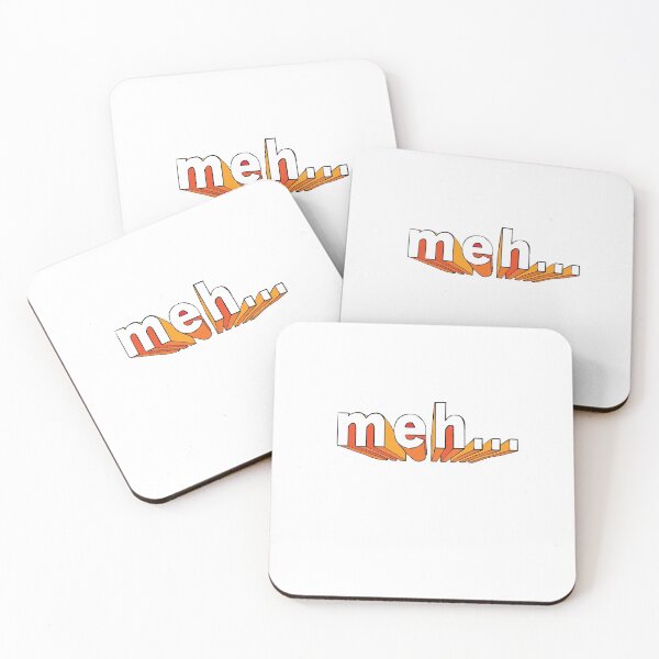 Item preview, Meh Red designed and sold by MadoMade.