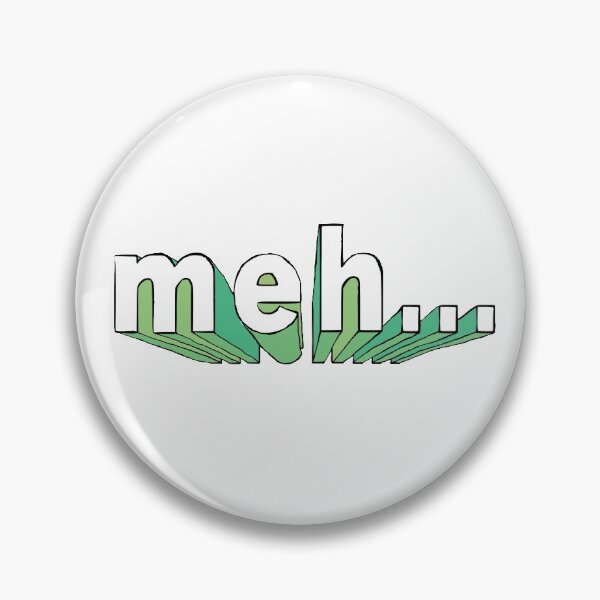 Item preview, Meh Green designed and sold by MadoMade.