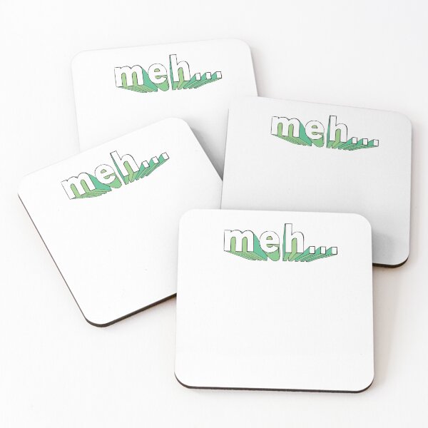 Item preview, Meh Green designed and sold by MadoMade.