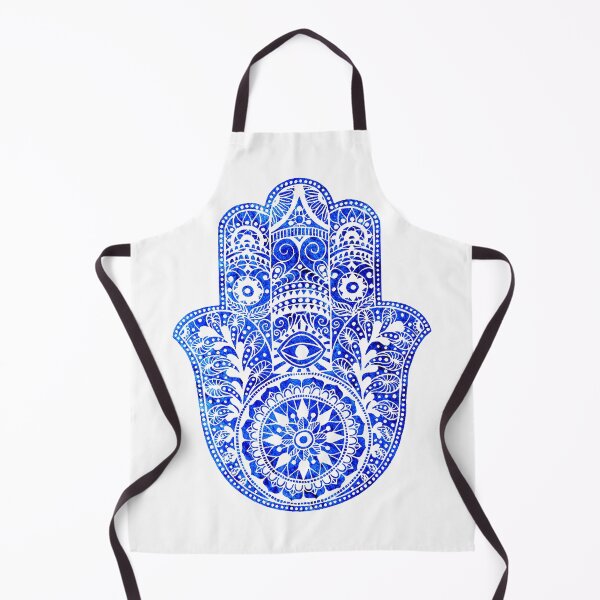 Item preview, Blues Hamsa Hand designed and sold by maryedenoa.