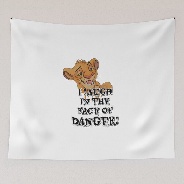 Item preview, Simba - I Laugh In The Face of Danger designed and sold by Maikeru18.