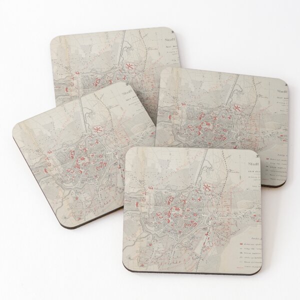 Item preview, Vintage Map of Munster Germany (1864) designed and sold by BravuraMedia.