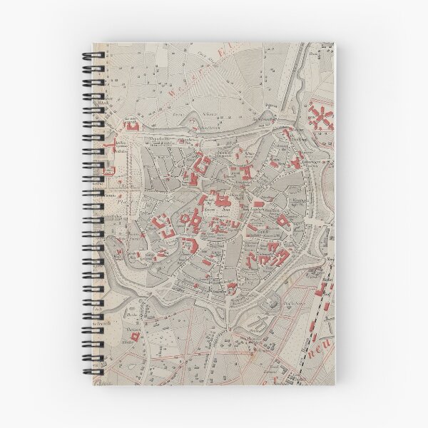 Item preview, Vintage Map of Munster Germany (1864) designed and sold by BravuraMedia.