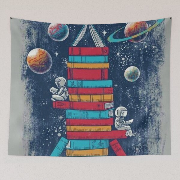 Item preview, Space & Books  designed and sold by fudgecream.