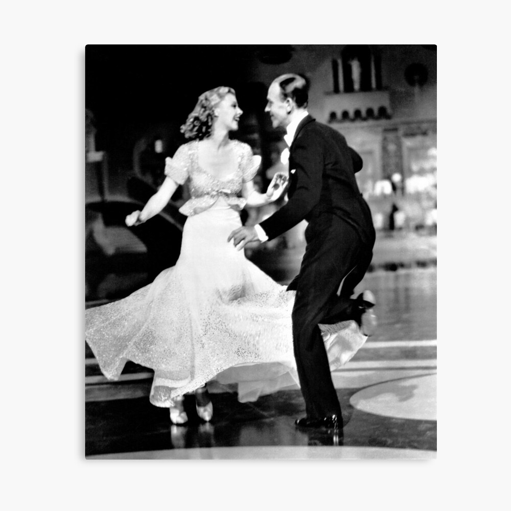 Ginger Rogers Und Fred Astaire Fotodruck Von Stayfree101 Redbubble