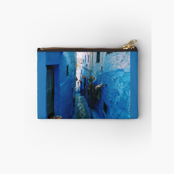 Item preview, Blue Moroccan Street, Chefchaouen designed and sold by Wanderlora.