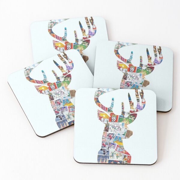 Item preview, reindeer stamps designed and sold by jolly3434.