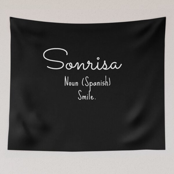 Item preview, Sonrisa Spanish Wording designed and sold by Beyond Words.