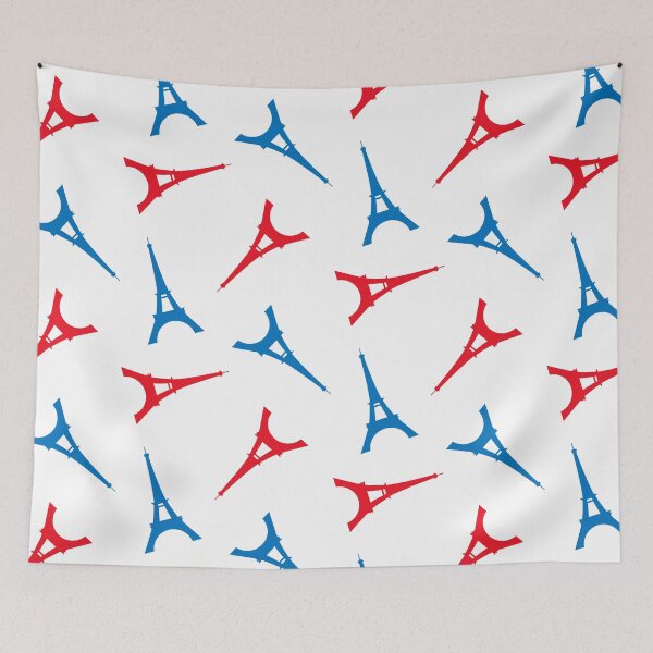 Item preview, Eiffel Tower Paris Pattern designed and sold by The Japanese Sticker Shop.