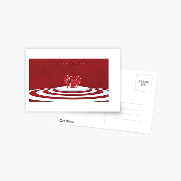 The White Stripes Wide Postcard