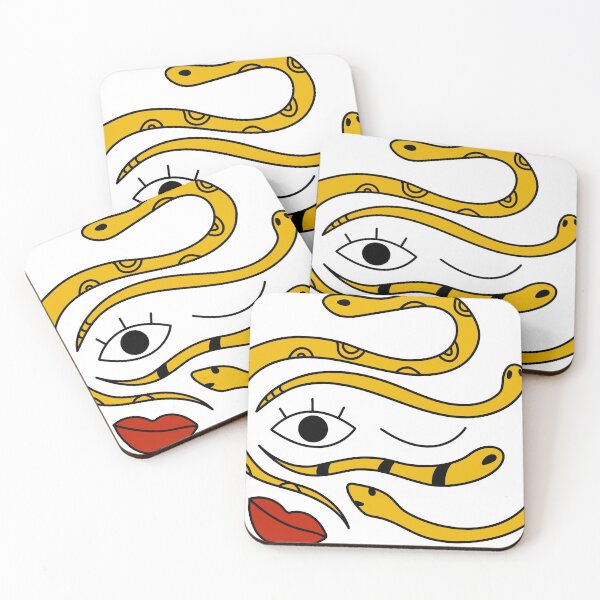 Item preview, Abstraction with snakes designed and sold by SnowDoveDesign.