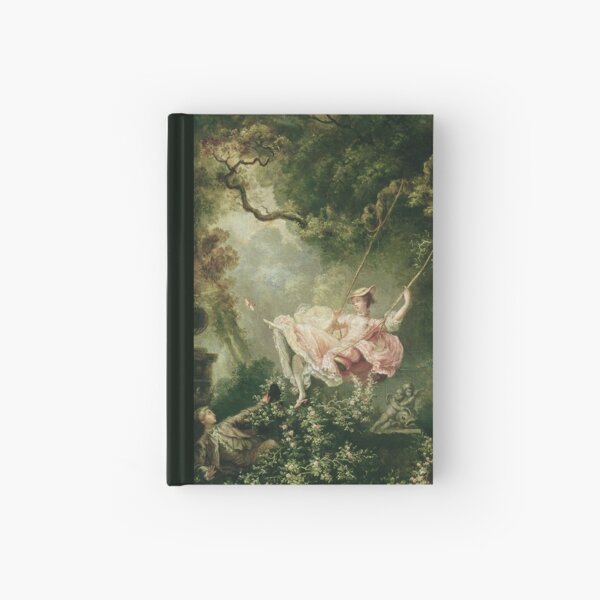 Jean-Honore Fragonard - The Swing, 18th Century Hardcover Journal