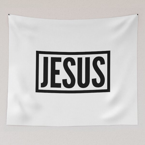 Item preview, Jesus in Bold Letters Inside The Box designed and sold by bugtalk.