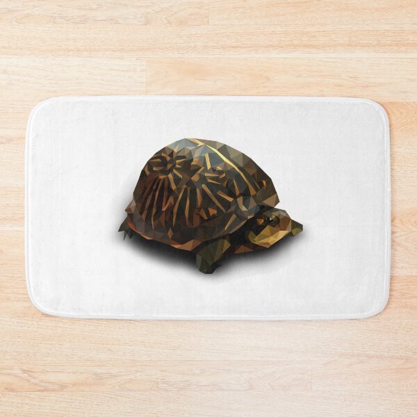 Item preview, Geometric Tortoise – Low Poly Wildlife Art designed and sold by OrangePoly.