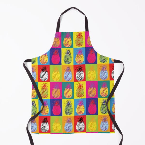 Item preview, Modern Art Pineapple Fruit Pop Art Graphic Illustration designed and sold by HotHibiscus.