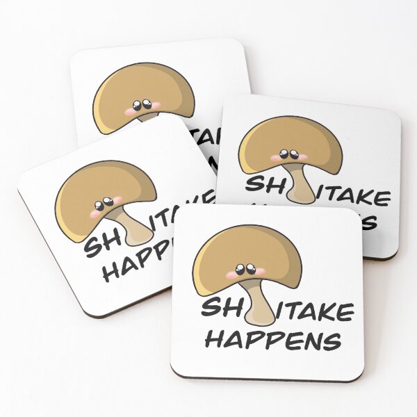 Item preview, Shiitake happens designed and sold by lovingkakeart.