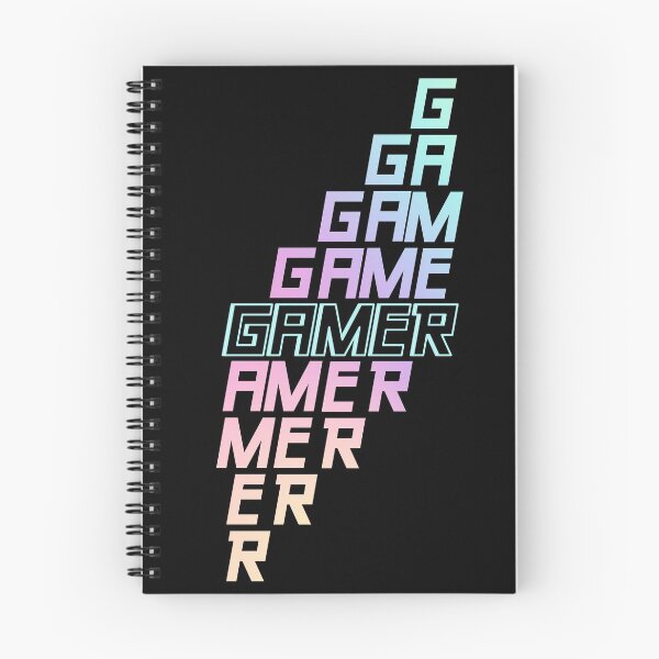 Item preview, Gamer holographic typography designed and sold by Infdesigner.