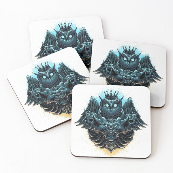 Item preview, Owl and Lion Head Illustration designed and sold by JTS STORE.