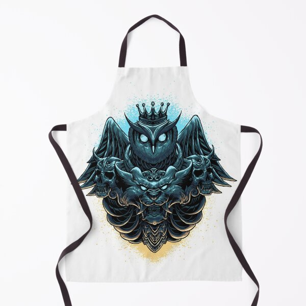 Item preview, Owl and Lion Head Illustration designed and sold by JTS STORE.