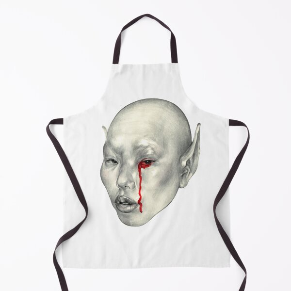 Item preview, Alien Girl. Contemporary portrait art. designed and sold by MashaPrilutzki.