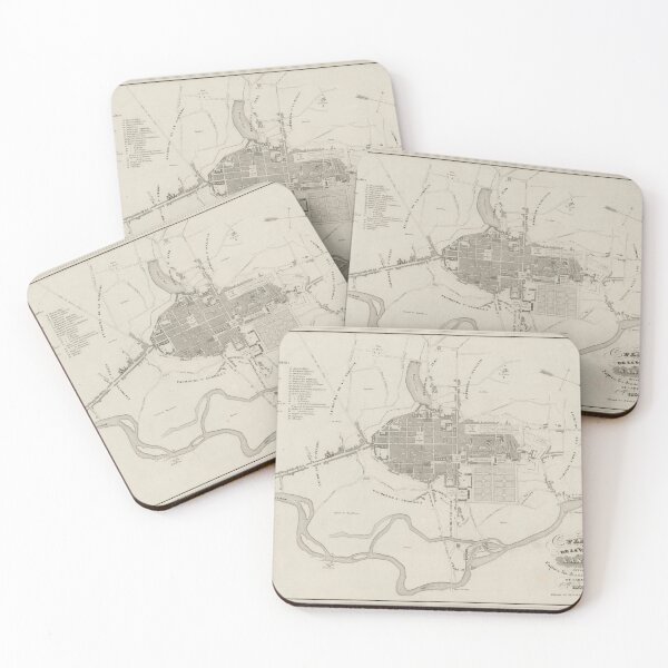 Item preview, Vintage Map of Nancy France (1835) designed and sold by BravuraMedia.