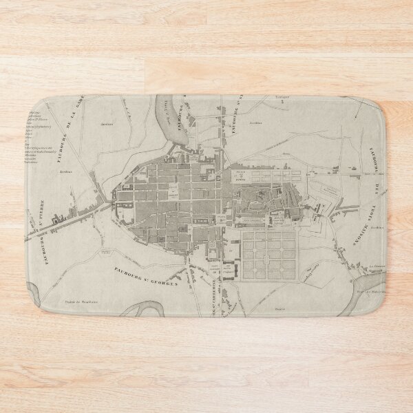 Item preview, Vintage Map of Nancy France (1835) designed and sold by BravuraMedia.