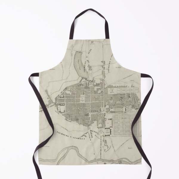 Item preview, Vintage Map of Nancy France (1835) designed and sold by BravuraMedia.