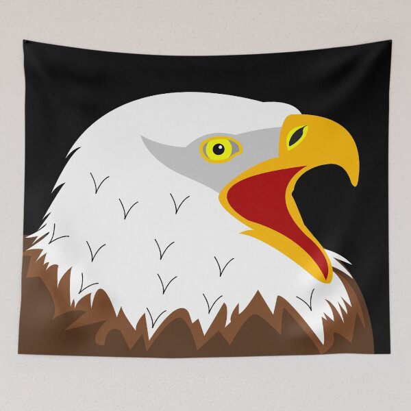 Item preview, Bald eagle vector image designed and sold by TyneDesigns.