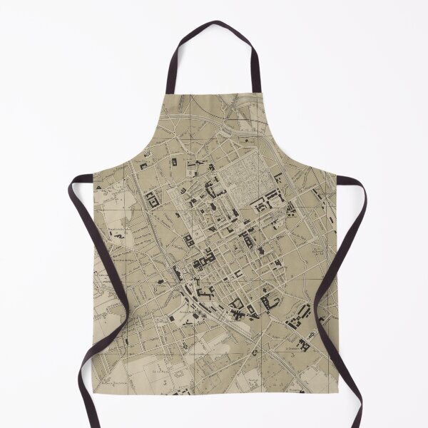 Item preview, Vintage Map of Nancy France (1894) designed and sold by BravuraMedia.
