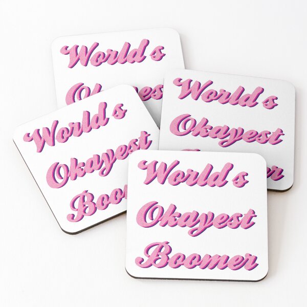 Item preview, World's Okayest Boomer - Funny designed and sold by Easy-Logo.