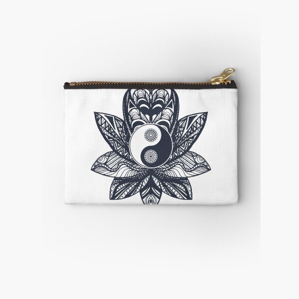 Item preview, Vintage Yin Yang On Lotus designed and sold by JTS STORE.