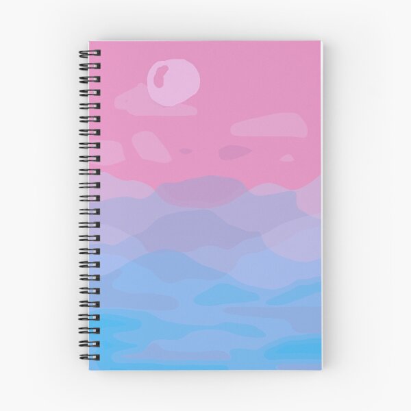 Item preview, Subtle Trans Flag Sunset designed and sold by starlitkingdom.