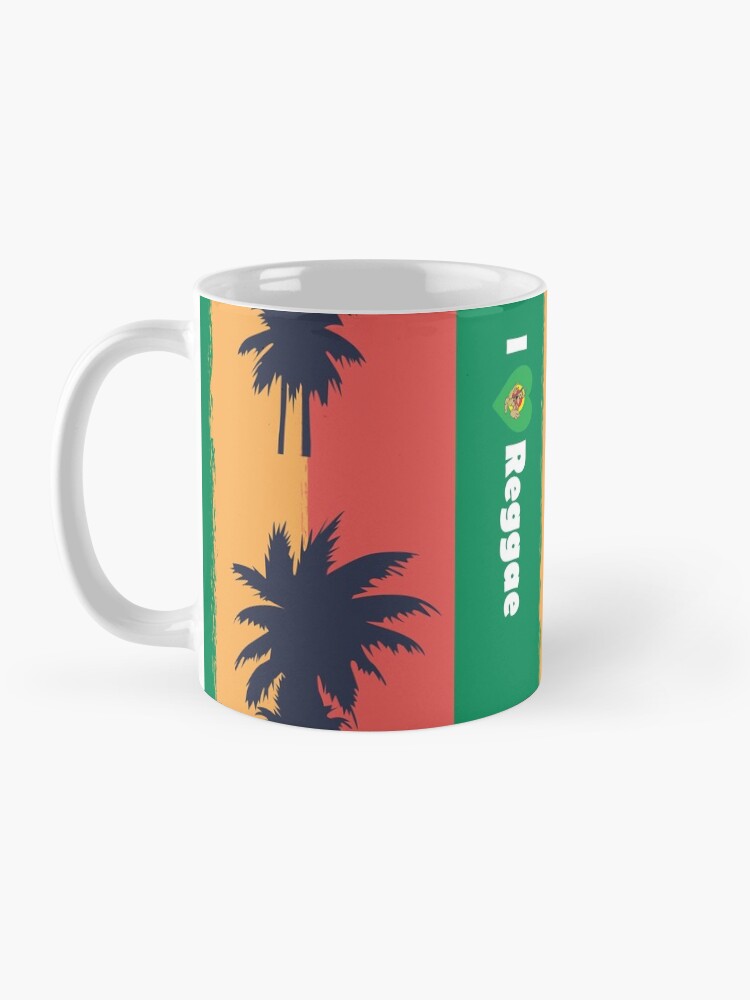 Alternate view of I love Reggae ! Mug