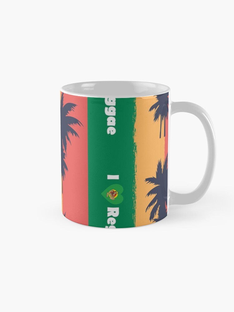 Alternate view of I love Reggae ! Mug