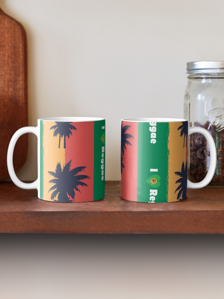 Alternate view of I love Reggae ! Mug