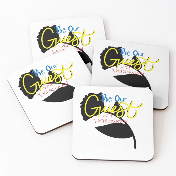 Item preview, Be Our Guest Wifi Password designed and sold by Kaimarbe | Cute Stickers & Apparel.