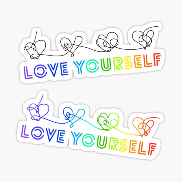 Artikel-Vorschau von Liebe dich selbst Regenbogen-Design, designt und verkauft von NoonaStudio.