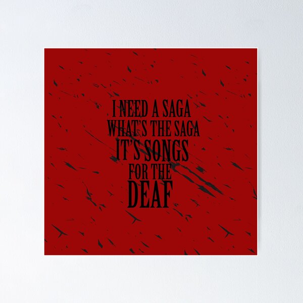 Item preview, Songs for the deaf Tribute Multicolour square designed and sold by BRoebuck.