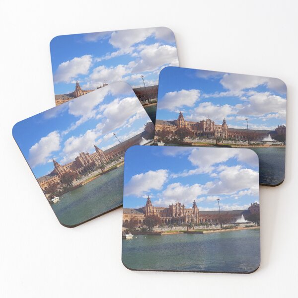 Item preview, Plaza de España, Seville designed and sold by Wanderlora.