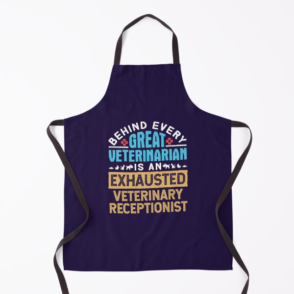 Item preview, Behind Every Successful Veterinarian Is An Exhausted Veterinary Receptionist designed and sold by jaygo.