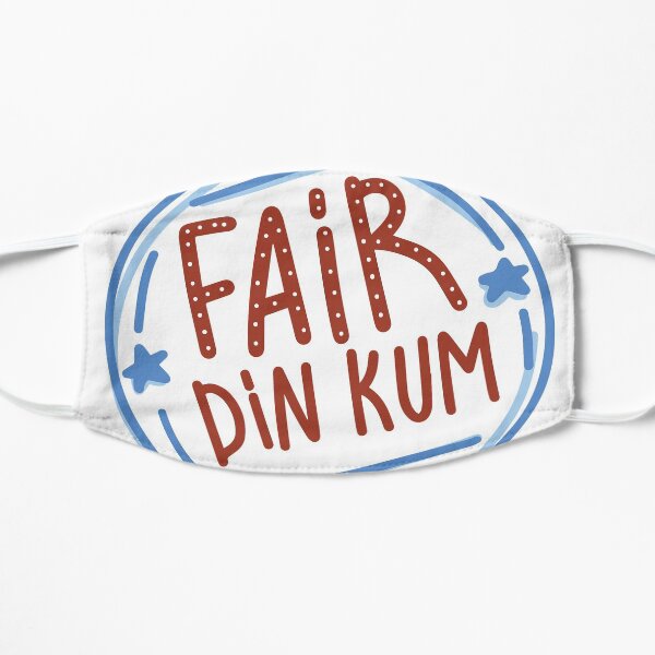 Fair Dinkum by AussiEmoji™ Australia Flat Mask