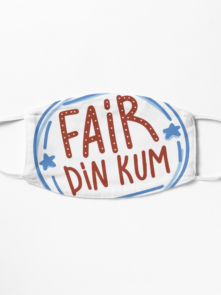Alternate view of Fair Dinkum by AussiEmoji™ Australia Mask