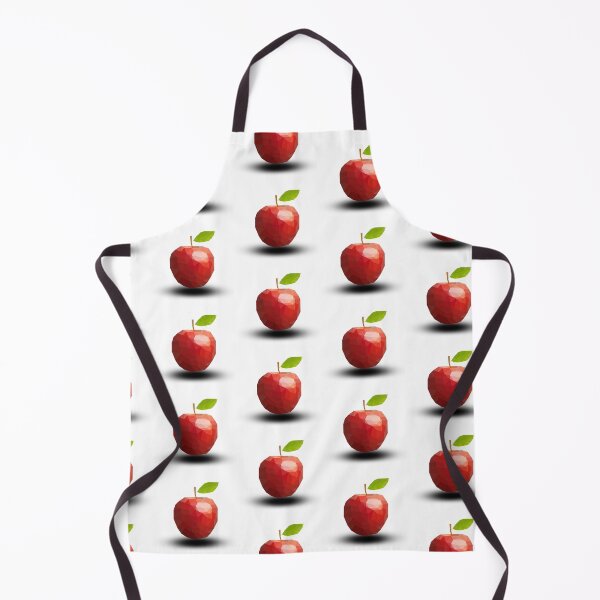 Item preview, Low Poly Red Apple Art – Modern Geometric Fruit Design designed and sold by OrangePoly.