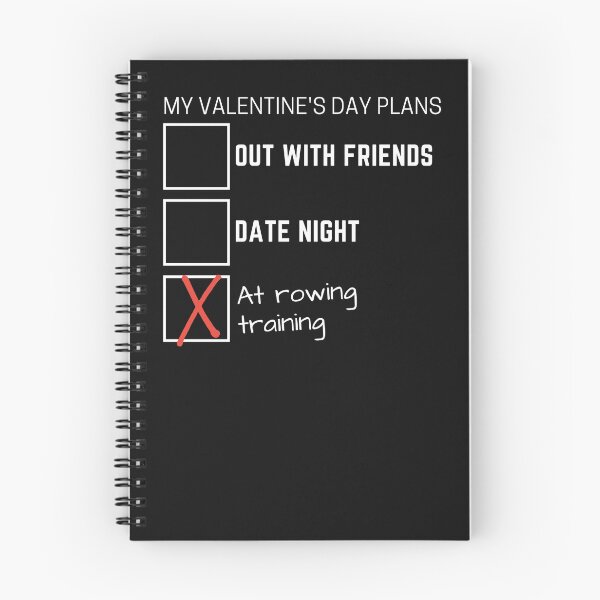 Item preview, Rower Valentines Day Plans designed and sold by RachelWills.