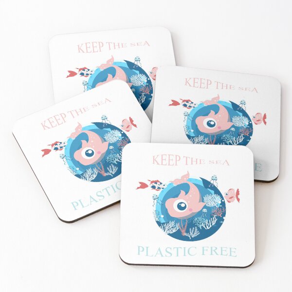 Item preview, KEEP THE SEA PLASTIC FREE designed and sold by danyc88.