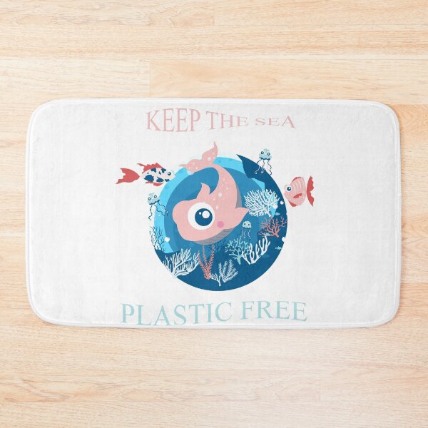 Item preview, KEEP THE SEA PLASTIC FREE designed and sold by danyc88.