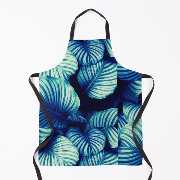 Item preview, Beautiful Big Blue Tropical Leaves designed and sold by lyndseyart.